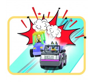 Circuito carreras Bluey & Bingo Let's Go Bluey