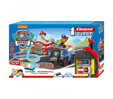 Circuito carreras Race N Rescue Patrulla Canina Paw Patrol