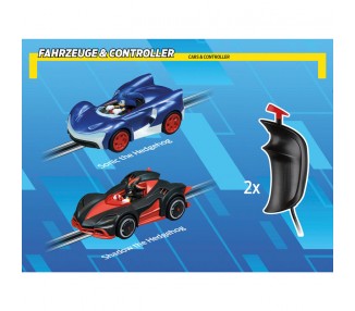 Circuito carreras Sonic + Shadow Sonic the Hedgehog Carrera GO!!!