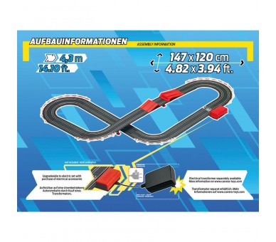 Circuito carreras Sonic + Shadow Sonic the Hedgehog Carrera GO!!!