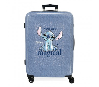 Maleta trolley ABS You Are Magical Stitch Disney 65cm