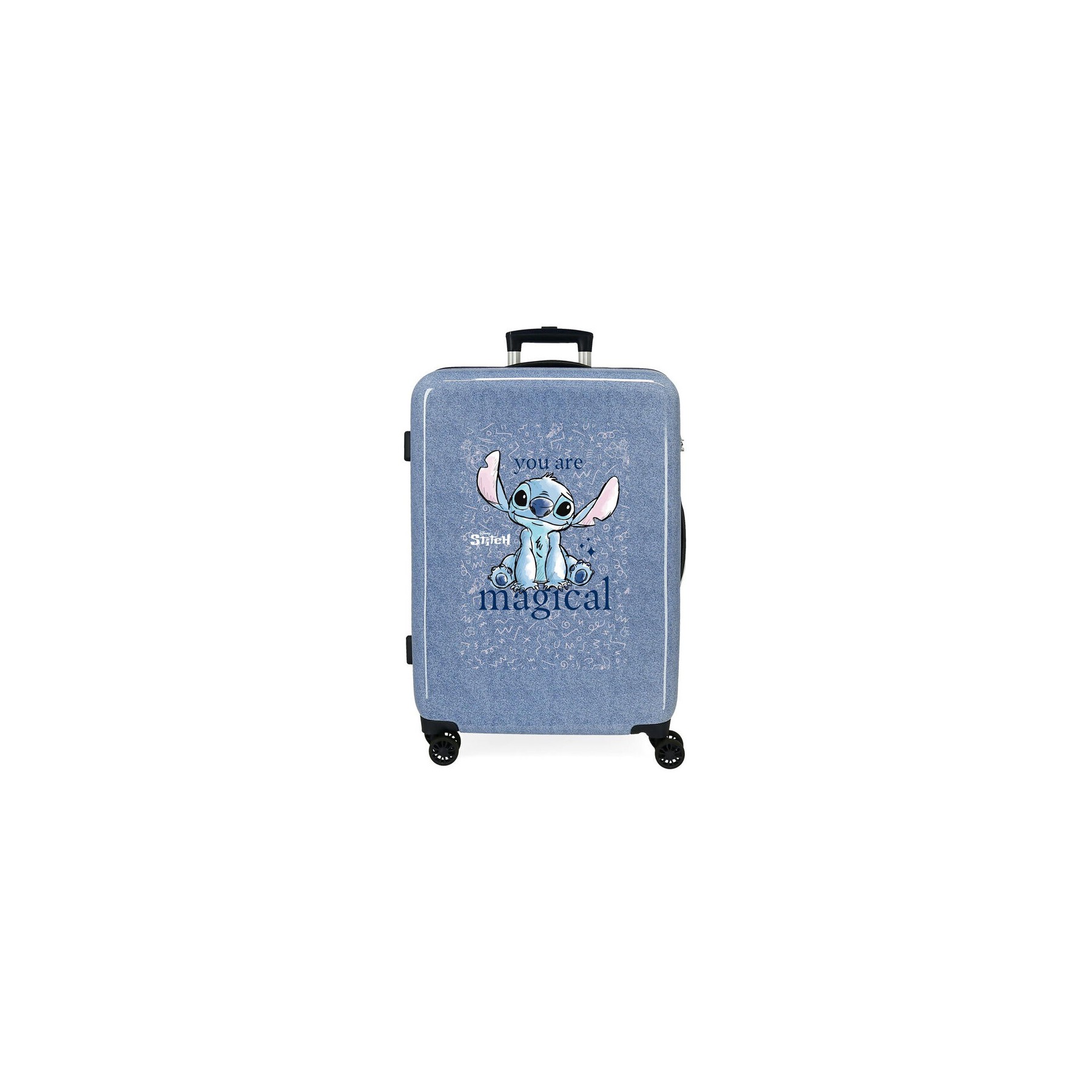 Maleta trolley ABS You Are Magical Stitch Disney 65cm