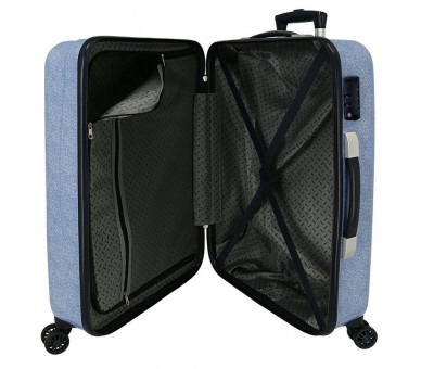 Set 2 maletas trolley ABS You Are Magical Stitch Disney 55-65cm