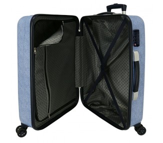 Set 2 maletas trolley ABS You Are Magical Stitch Disney 55-65cm