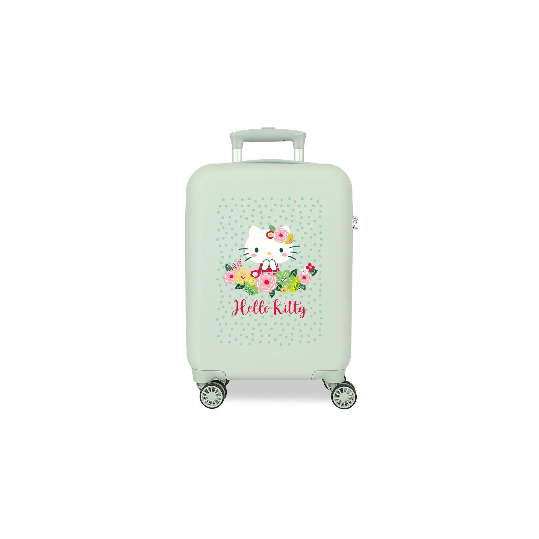 Maleta trolley ABS Floral Hello Kitty 50cm