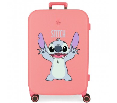 Maleta trolley ABS Playful Stitch Disney 70cm
