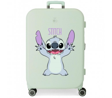 Maleta trolley ABS Playful Stitch Disney 70cm