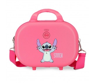 Neceser ABS Playful Stitch Disney adaptable