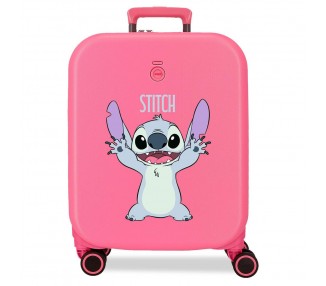 Maleta trolley ABS Playful Stitch Disney 55cm
