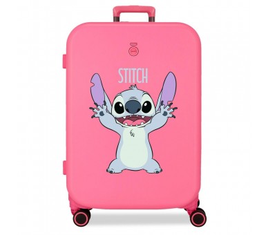 Maleta trolley ABS Playful Stitch Disney 70cm