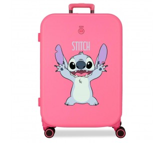 Maleta trolley ABS Playful Stitch Disney 70cm