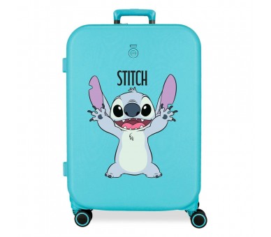 Maleta trolley ABS Playful Stitch Disney 70cm