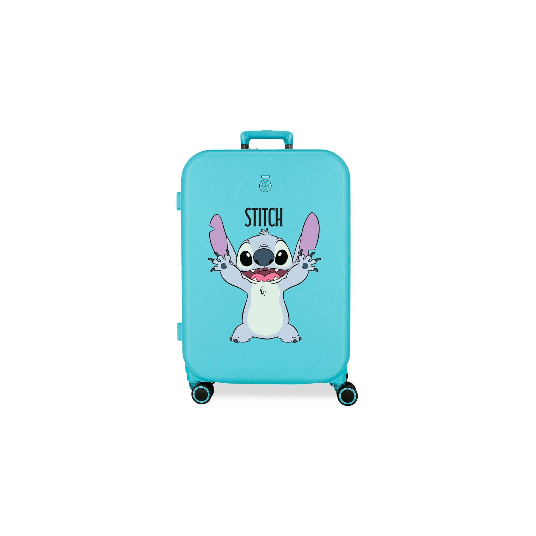 Maleta trolley ABS Playful Stitch Disney 70cm