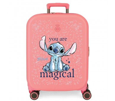 Maleta trolley expandible ABS You Are Magical Stitch Disney 55cm