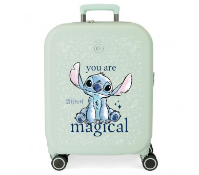 Maleta trolley expandible ABS You Are Magical Stitch Disney 55cm
