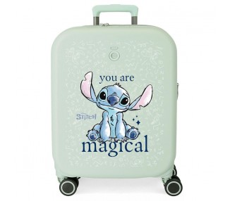 Maleta trolley expandible ABS You Are Magical Stitch Disney 55cm