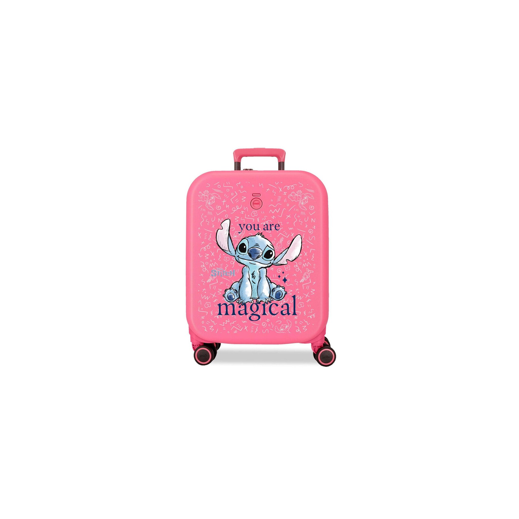 Maleta trolley ABS You Are Magical Stitch Disney 55cm