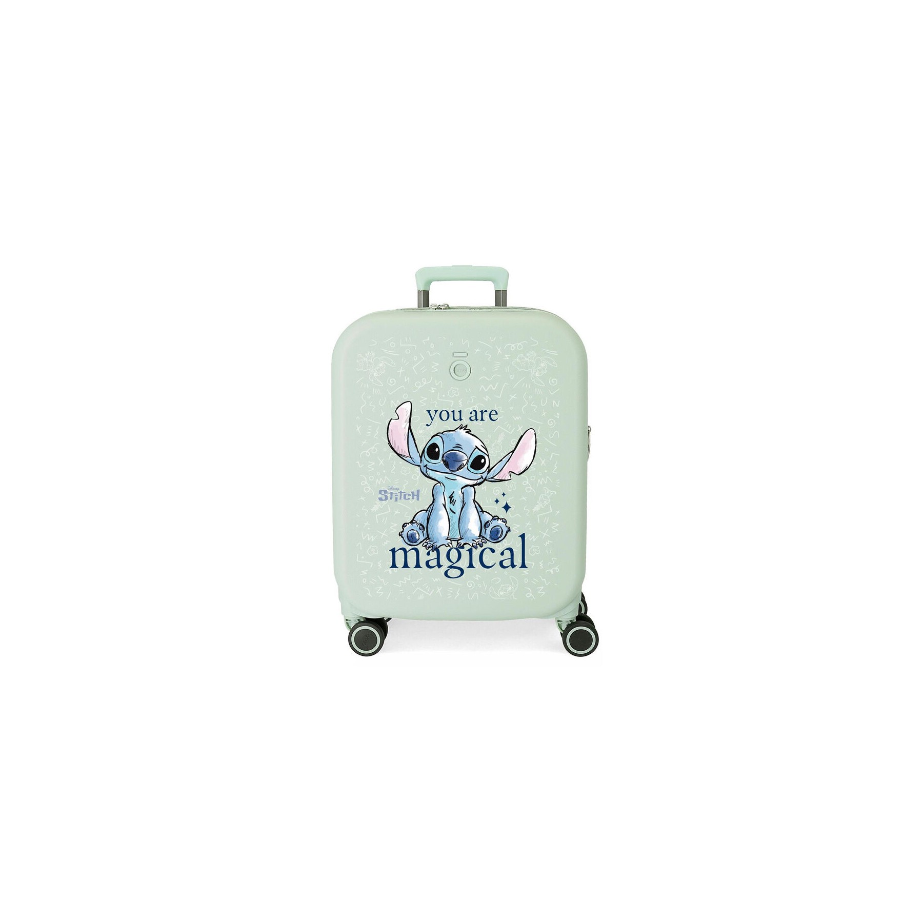 Maleta trolley ABS You Are Magical Stitch Disney 55cm