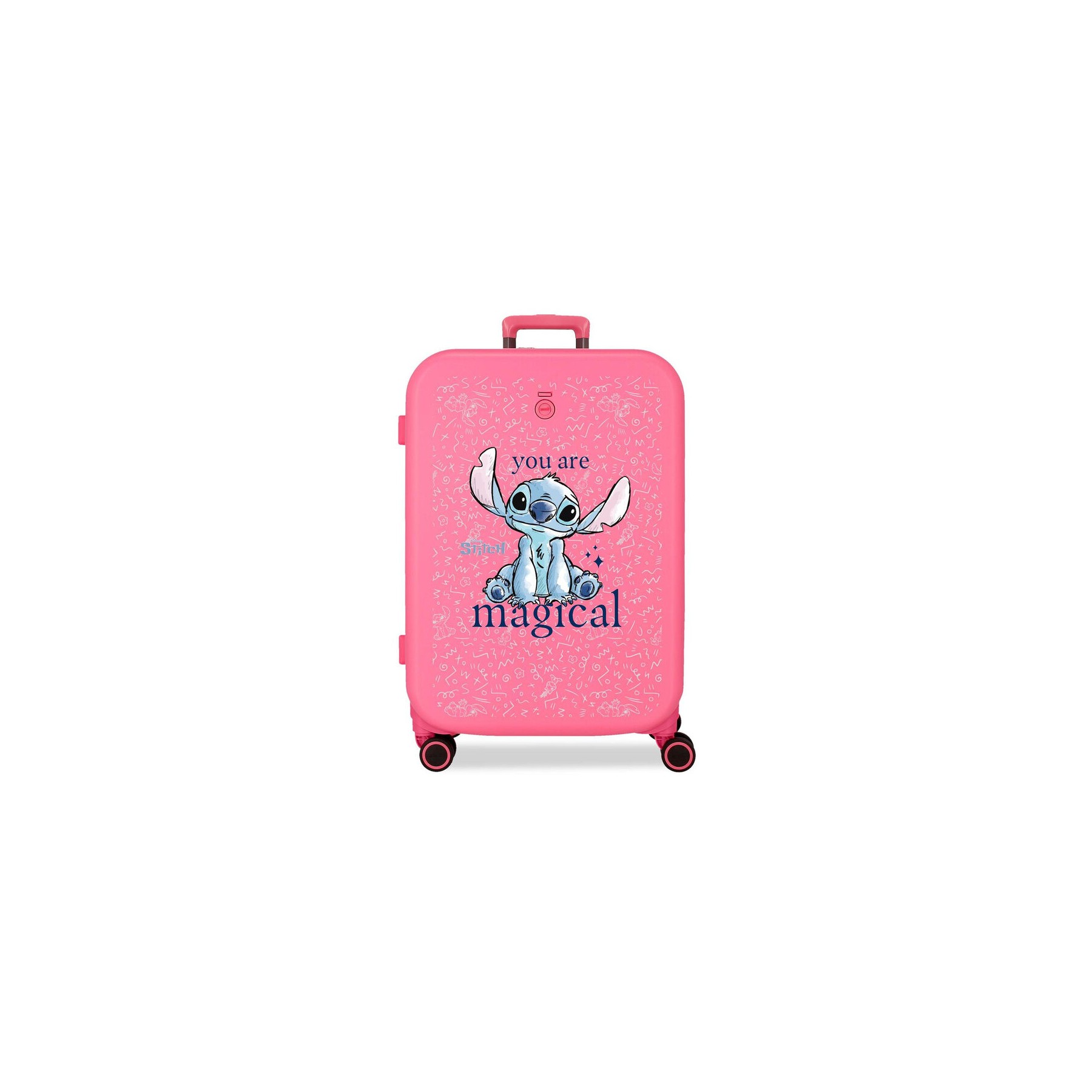 Maleta trolley ABS You Are Magical Stitch Disney 70cm