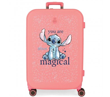 Maleta trolley ABS You Are Magical Stitch Disney 70cm