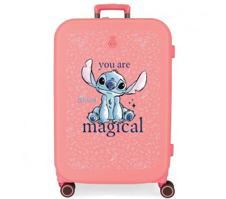 Maleta trolley ABS You Are Magical Stitch Disney 70cm