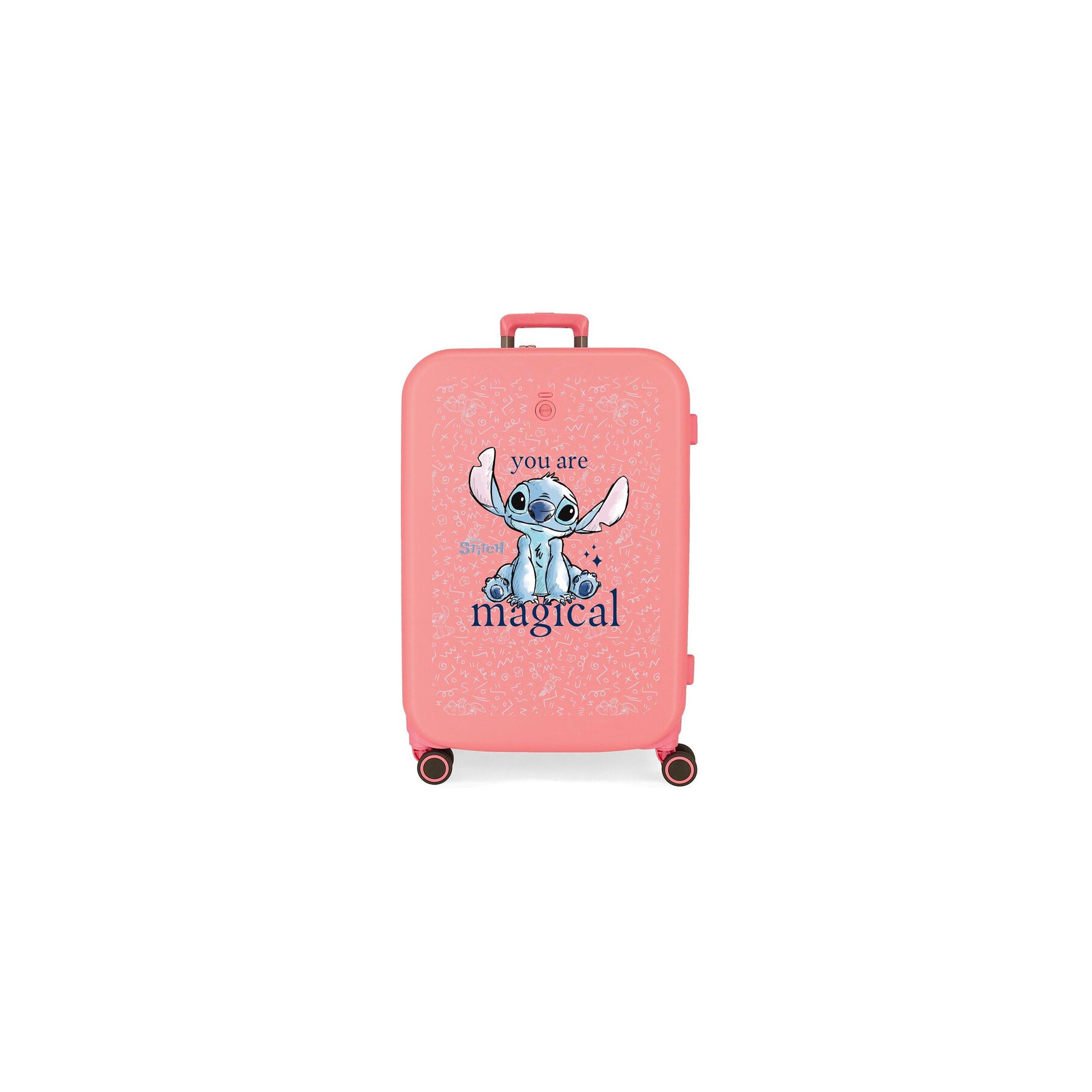Maleta trolley ABS You Are Magical Stitch Disney 70cm