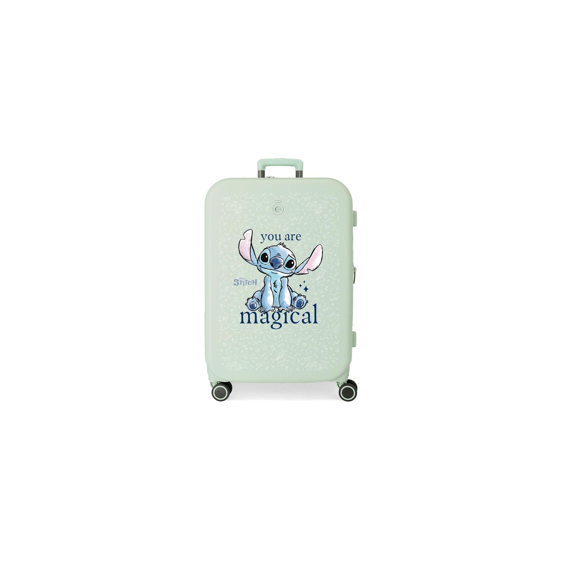 Maleta trolley ABS You Are Magical Stitch Disney 70cm