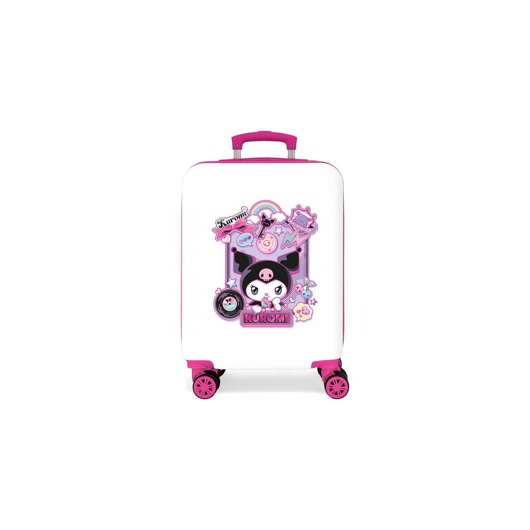 Maleta trolley ABS Wonder Kuromi Hello Kitty 55cm