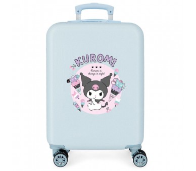 Maleta trolley ABS Always In Style Kuromi Hello Kitty 55cm