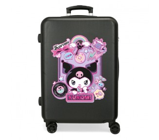 Maleta trolley expandible ABS Wonder Kuromi Hello Kitty 65cm