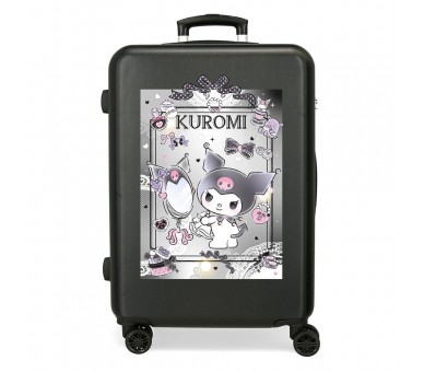 Maleta trolley expandible ABS Dream Closer Kuromi Hello Kitty 65cm