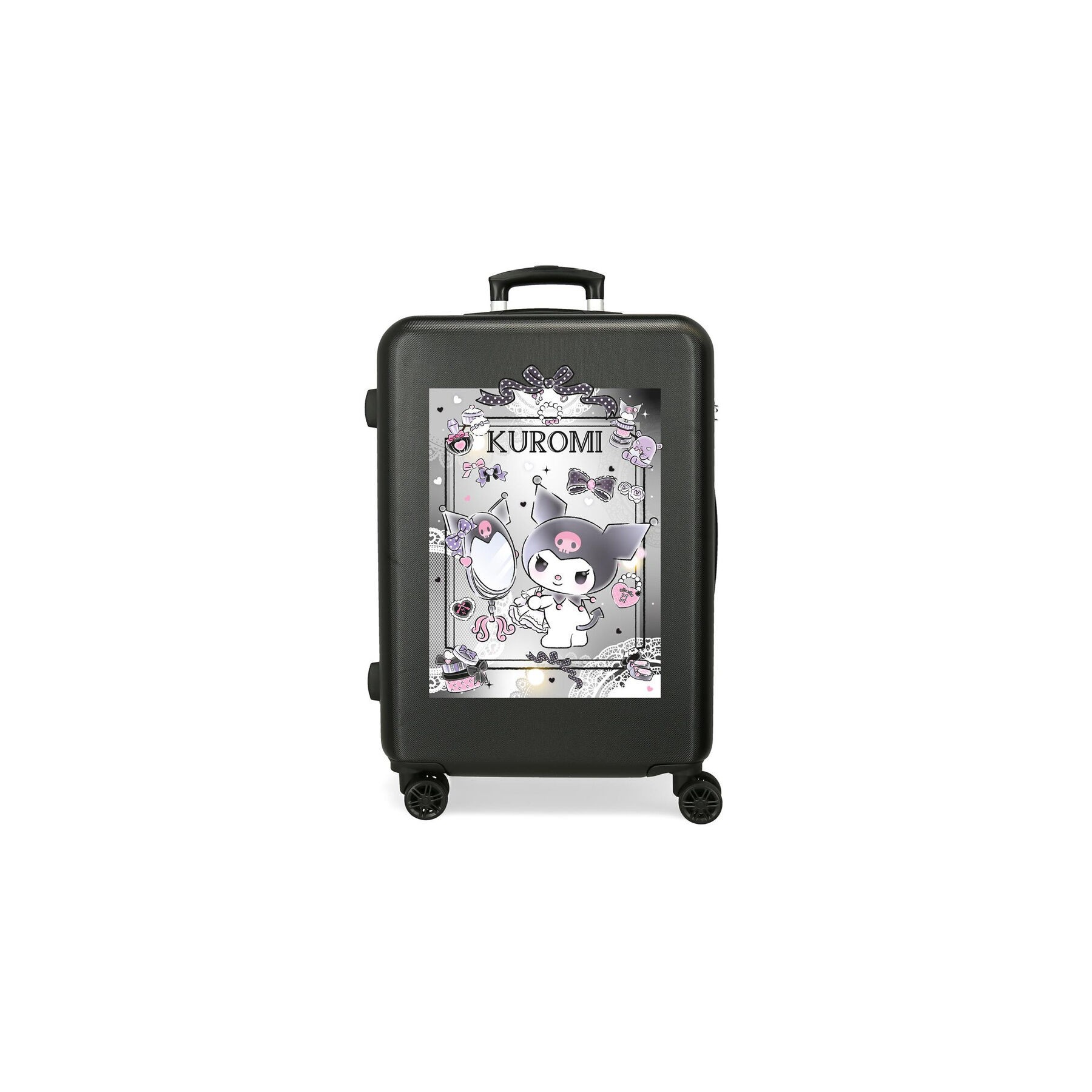 Maleta trolley expandible ABS Dream Closer Kuromi Hello Kitty 65cm