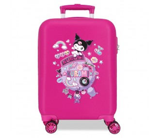 Maleta trolley ABS Around The World Kuromi Hello Kitty 50cm