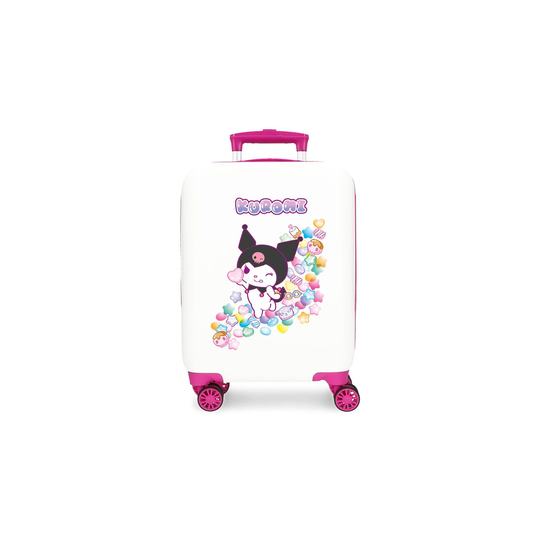 Maleta trolley ABS Candies Kuromi Hello Kitty 50cm