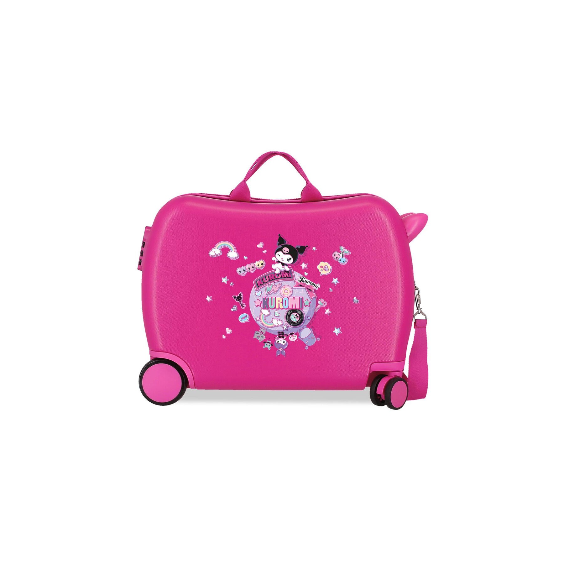Maleta trolley ABS Around The World Kuromi Hello Kitty 50cm
