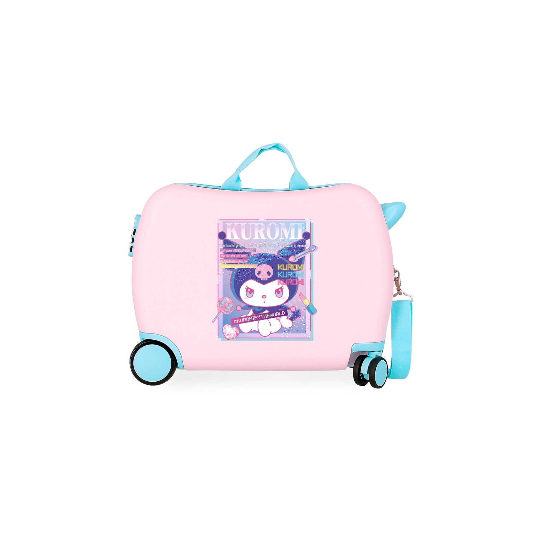 Maleta trolley ABS Current Mood Kuromi Hello Kitty 50cm