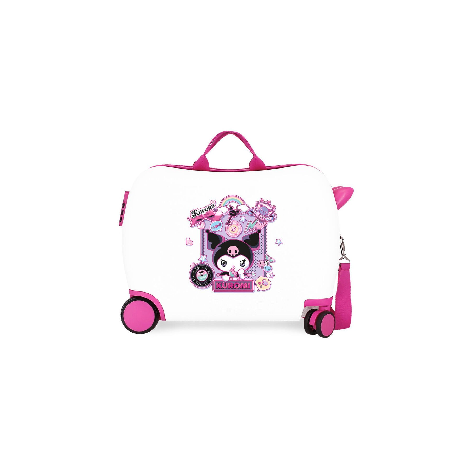 Maleta trolley ABS Wonder Kuromi Hello Kitty 50cm