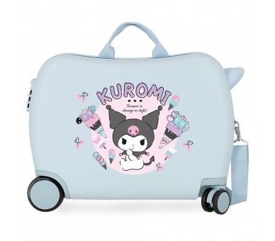 Maleta trolley ABS Always In Style Kuromi Hello Kitty 50cm