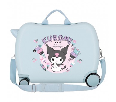 Maleta trolley ABS Always In Style Kuromi Hello Kitty 50cm