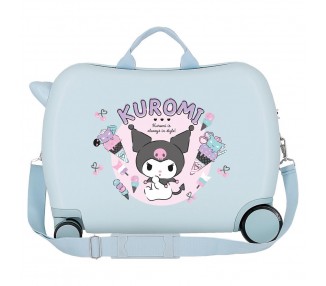 Maleta trolley ABS Always In Style Kuromi Hello Kitty 50cm