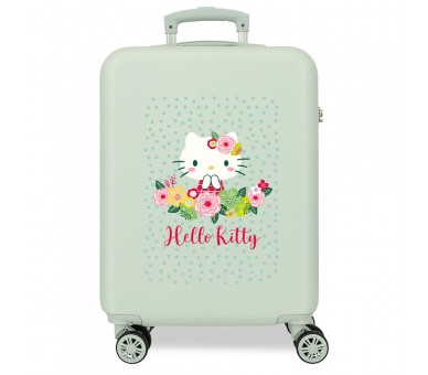 Maleta trolley ABS Floral Hello Kitty 55cm