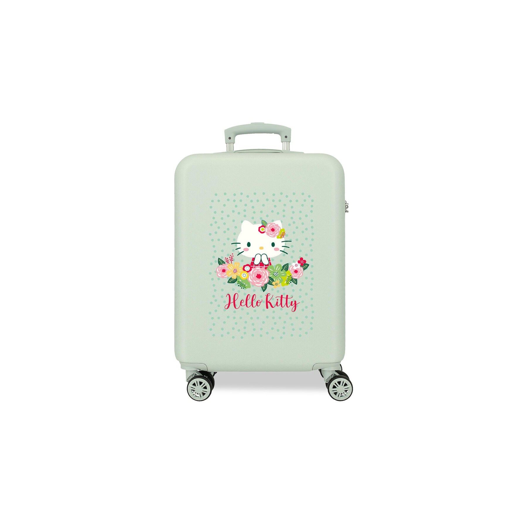 Maleta trolley ABS Floral Hello Kitty 55cm