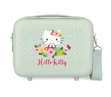Neceser ABS Floral Hello Kitty adaptable