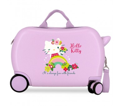 Maleta trolley ABS Always Fun With Friends Hello Kitty 45cm