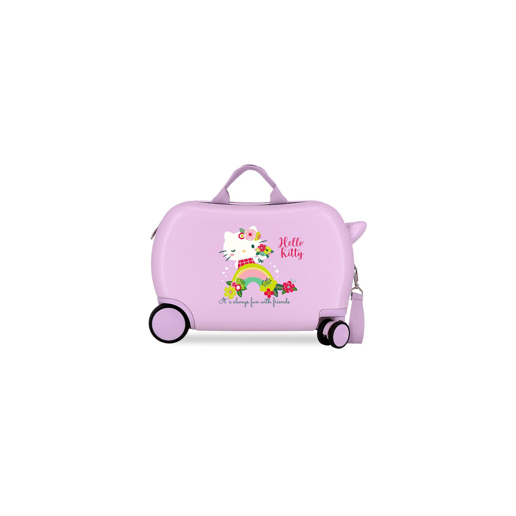 Maleta trolley ABS Always Fun With Friends Hello Kitty 45cm