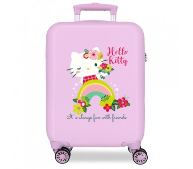 Maleta trolley ABS Always Fun With Friends Hello Kitty 50cm