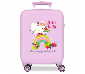 Maleta trolley ABS Always Fun With Friends Hello Kitty 50cm