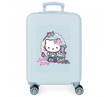 Maleta trolley ABS Mermaid Hello Kitty 55cm