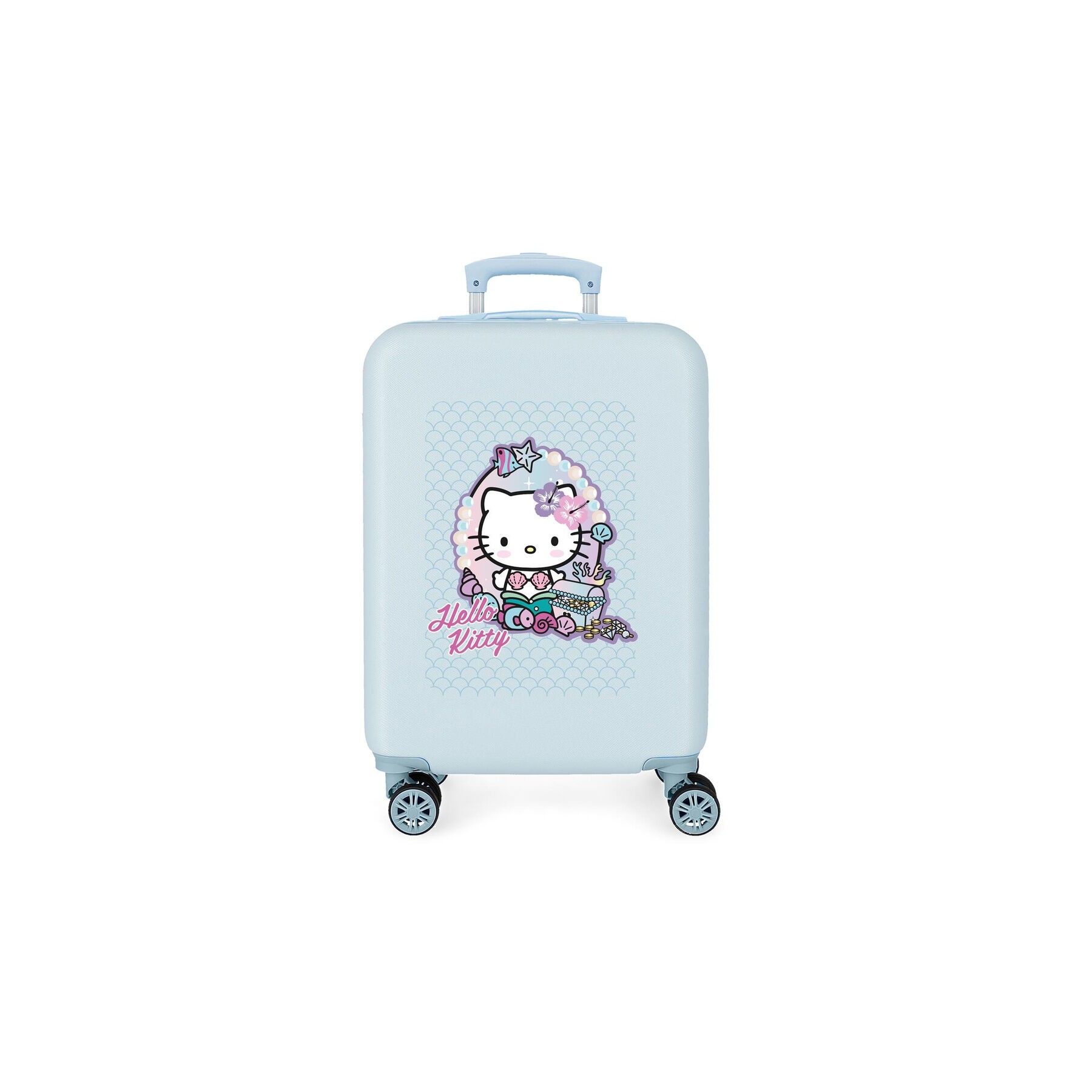Maleta trolley ABS Mermaid Hello Kitty 55cm