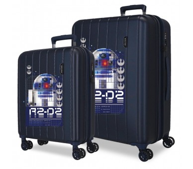 Set 2 maletas trolley ABS Star R2D2 Star Wars 55/65cm